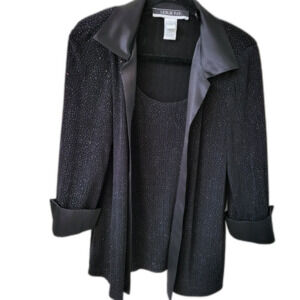 2/$30 Sparkly Black Top